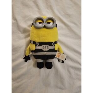 Despicable‎ Me 3 Minion Plush Prison Outfit #603 Illumination 10" Stuffed Toy